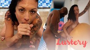 Amateur Looners Fucking With Balloons By The Pool - Lust
