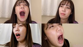 Momo Fukuda - CLOSE-UP of Japanese cute girl YAWNING yawn-17 - 1080p
