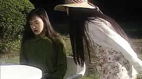 Bound Geisha Fucked Hard Amidst Rustling Forest Trees
