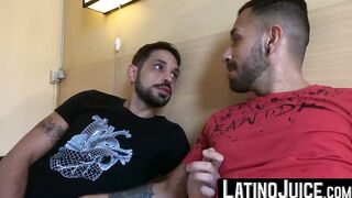 LatinoJuice.com - Horny Latino couples swaps partner to fuck in gay foursome