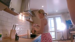 Wife Prepared Her Husband's Balls for Breakfast