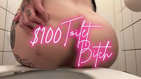$100 Toilet Bitch