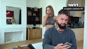 Cuckold's wifey gets harsh ass-fuck from his best friend while he's at work - XXX!