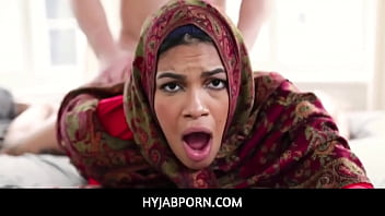 Big ass Arab Stepsister In Hijab Gets Prepared For Arranged Marriage- Maya Farrell