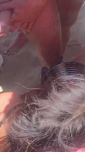 Gangbang with Strangers on the Beach of the Arabian Nights