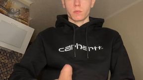 Hot Young Guy’s Cum Play