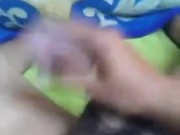 Masturbándome esperando a mí puta esposa!!