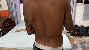 fudi a mulher do corno e deixei ele de castigo olhando