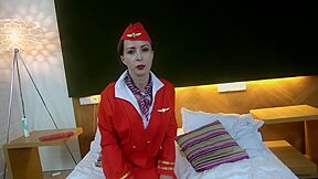 Kinky And Perverted Flight Attendant