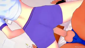 Step-StepSisters Sporty Seduction: Pigtails Passion in Bedroom Heat