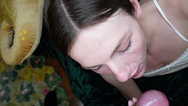 Petite Trans Hottie Amanda Riley Eats Jason's Ass & Deep Throats