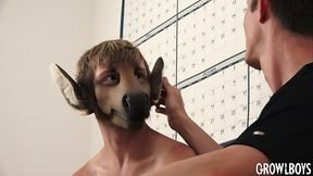 GrowlBoys - hung furry rides sexy roommate bareback
