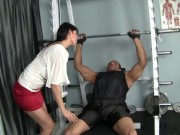 Bossy MILF Eva Karera gets an attitude adjustment from the BBC