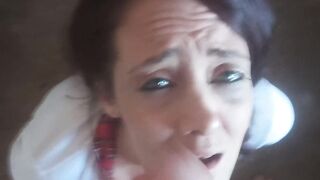 Petite mom Begs for Anal. then Asks for Cum for