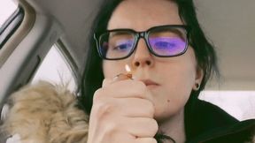 Smoking In The Car (in Winter)