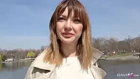 Unfathomable Anal Sex For Floppy Titties Teen 18+ Kristin At Street Casting