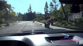 Bowling fun and date then some naughty play with Fiona Peaches, pussy POV