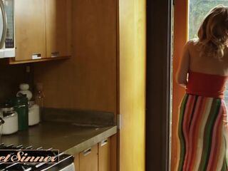 ENCHANTING SINNER - Breasty Wife Uses Her Curvy Body To Stop Her Spouse From Thinking About Her Ally