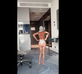 Midget Femboy getting fucked in the hotel