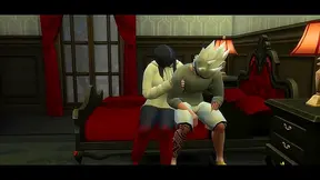 Hinata Comforts Sad Kakashi in Naruto Anime for Intense Fucking Session