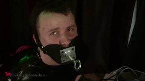 PUP RIKKI BONDAGE AND GAG TEST (HD mp4) 720p