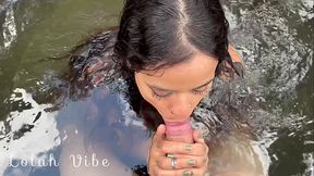 Hot wife in outdoor hot tub gets pounded in doggystyle
