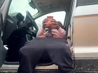 Fucking My Toy In The Snow (SexyRockstar)