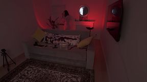 Filming a SOLO PORN SET of a Japanese KITSUNE FOX  Full BTS Video