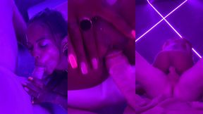 sextape baise hard pendant une pool party libertine squirt