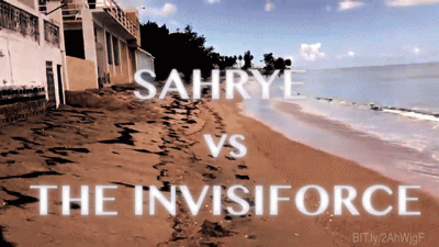 SAHRYE vs THE BLOB-magical BONDAGE- a strips her, restrains her wrists, ankles, and GAGS her with an unknown psychedelic plasma, big butt crack out