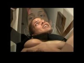 Metisse Girl Showing Hairy Pussy and Clit BVR