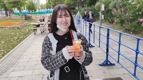 Amateur vlogger gets creampied in Japanese uncensored video