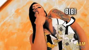 George the caregiver of the resort surprised by Gigi a beautiful girl with big tits ..