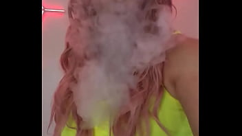 Just a sexy smoking fetish, vape addict, chastity locked, sloppy spitting, Sissy femboy whore... doing her Thang! ??...