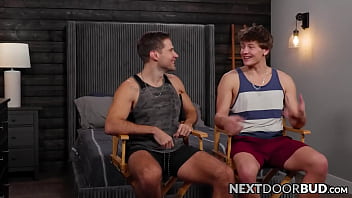 Hot David and Connor get to pump each others big butts