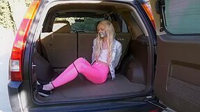 Western Bondage - Tied In Car