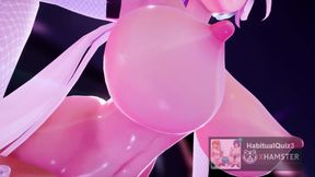 mmd r18 Bunny Butt! Oppai big tits want to fuck hard 3d hentai