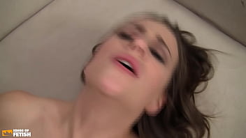 Tattooed teen gets her pierced pussy drilled deep at porn audition by a man with hard dick