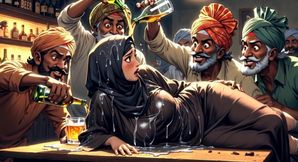 Muslim Babes Twerking Comp: Beer-Soaked Sluts Grouped in Indian Bars