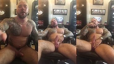 Jason Collins cigar smoking with a raging hard-on!