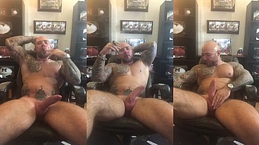 Jason Collins cigar smoking with a raging hard-on!