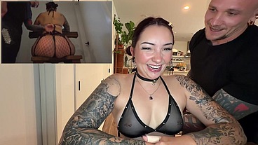 Huge Ass Kinky Slut Gets Spanked Facefucked & Breeding Creampie!