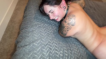 Huge Ass Kinky Slut Gets Spanked Facefucked & Breeding Creampie!