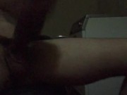 EXTREMELY AGGRESSIVE Flashlight FUCK in PUBLIC Laundry Room