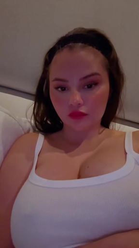Selena Gomez shows off her big tits and juicy ass in a steamy scene