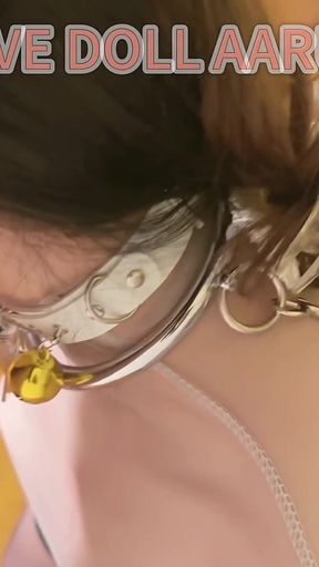 Slave Doll Aaruna Diary 5 (ballet Boot Bondage Deep Throat Chastity Belt Butt Plug)