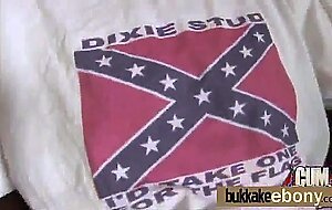 Ebony babe gets multiple white dicks 23