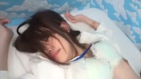 Nipple-deep in dreamy Japanese JAV girl's fetish Fantasia, yo!