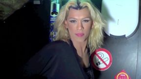 Crossdressed twink fucked by straight