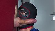 Milking straight guy at my Gloryhole